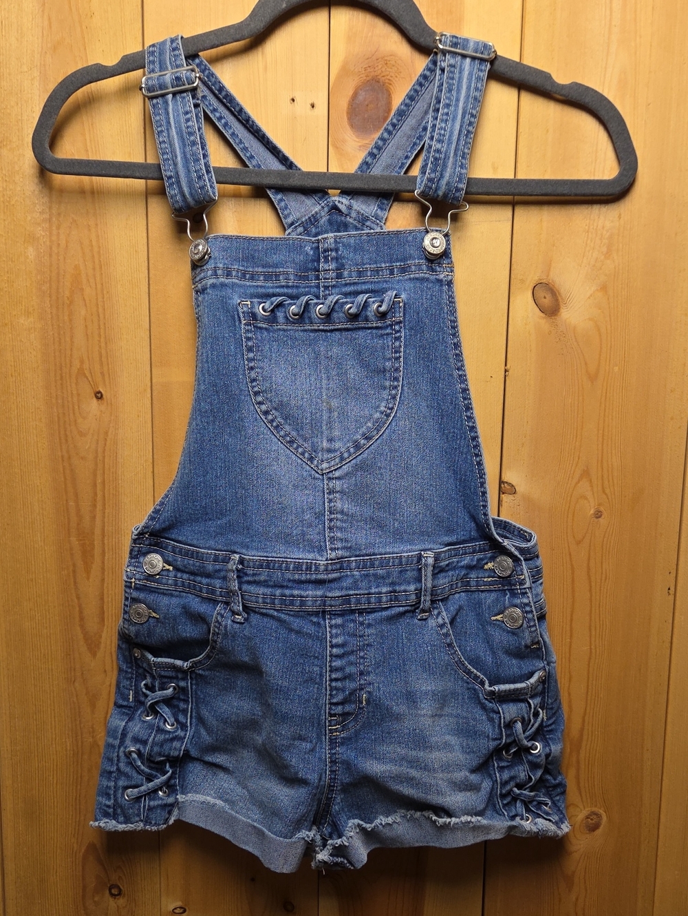 Jordache Blue Denim Kids Shortall